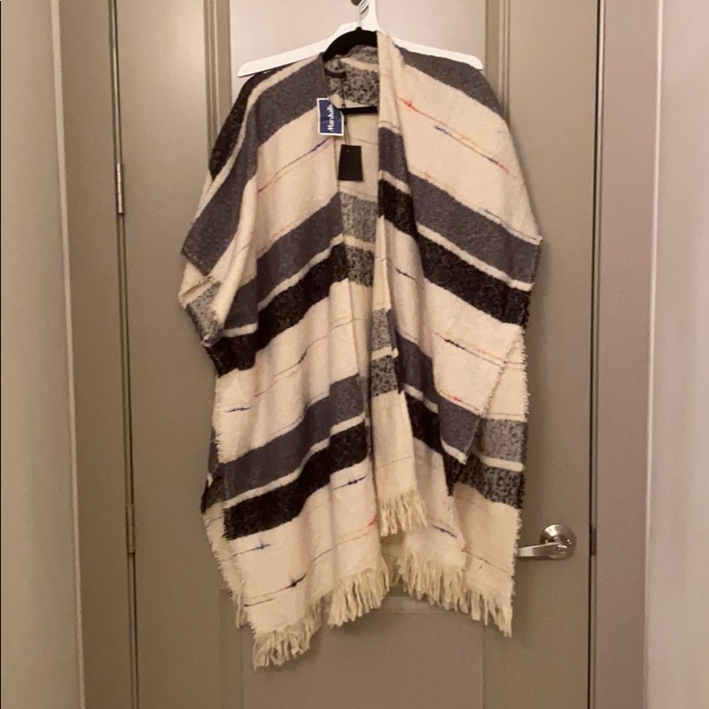 Printed Poncho
